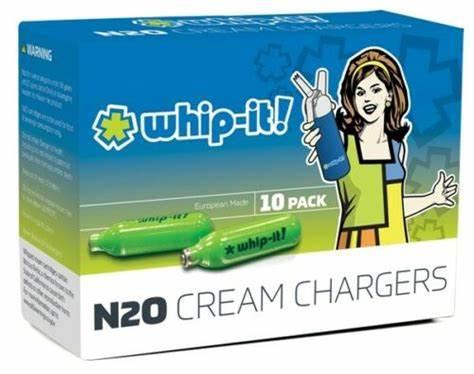 Whip-it cream chargers