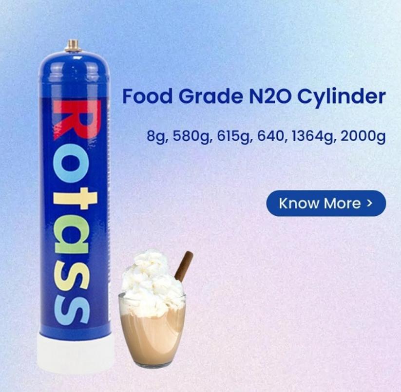 Food Grade Nitrous Oxide Cylinders